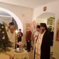 Праздник Рождества Христова в обители преподобного Александра.