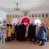 Паломники из Архангельска посетили Александро-Ошевенский монастырь.