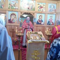 Божественная литургия в день памяти Царственных страстотерпцев.