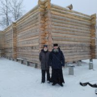 Монастырское подворье в Архангельске.