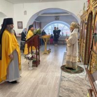 Архиерейское Богослужение в неделю святых праотец.