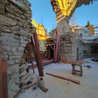 Консервация Успенского собора.